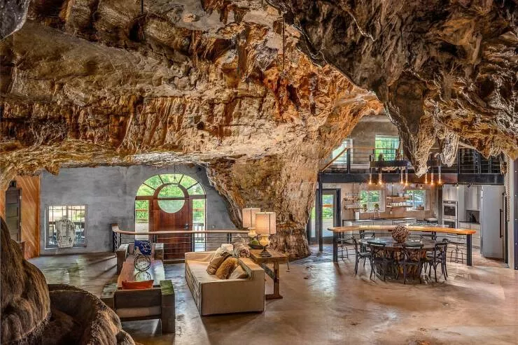A beautiful house in a cave - #14 