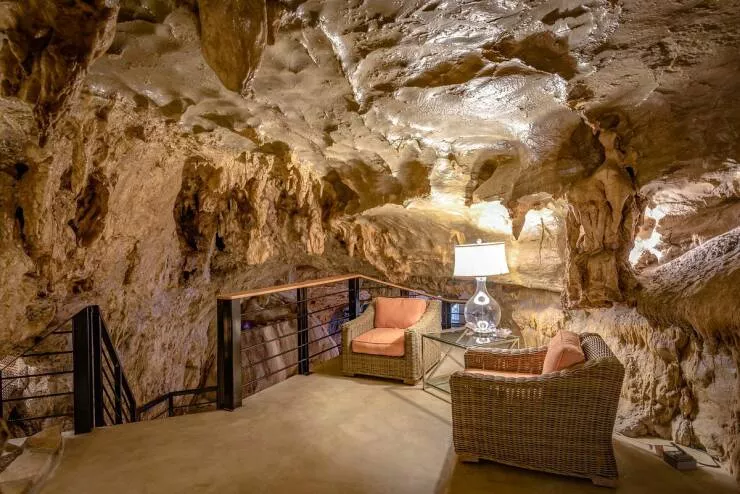 A beautiful house in a cave - #25 