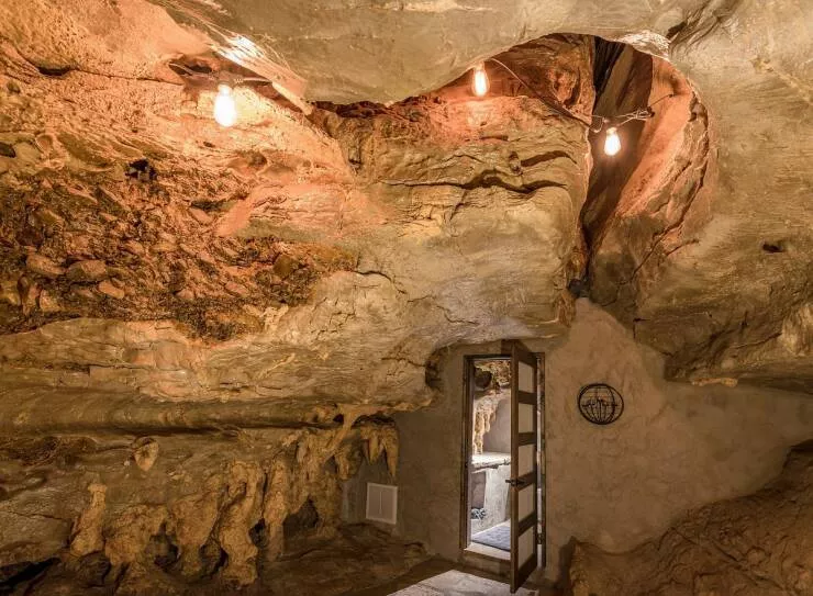 A beautiful house in a cave - #39 