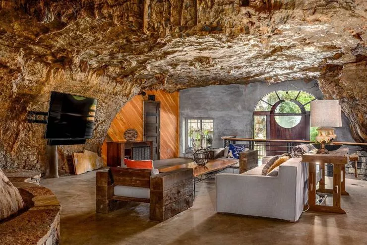 A beautiful house in a cave - #6 