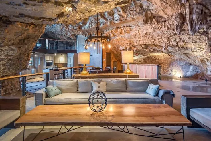 A beautiful house in a cave - #9 