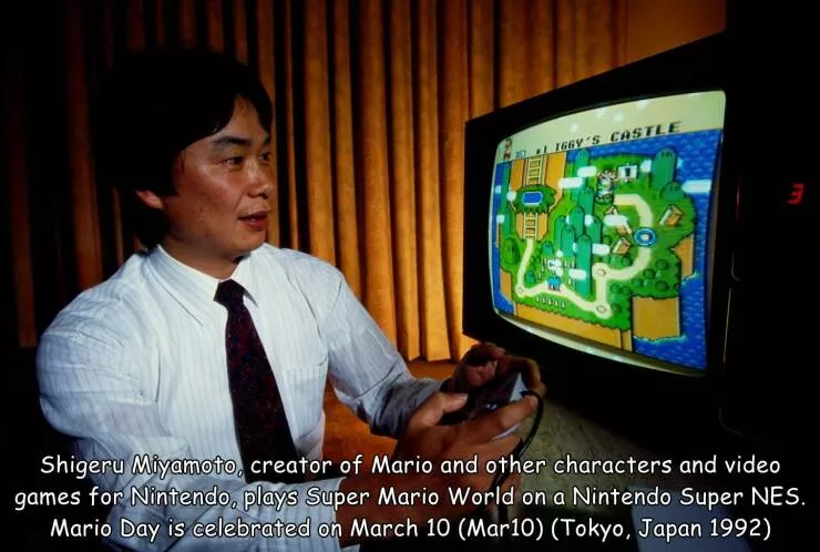 Picdump 764 - #28 Shigeru Miyamoto créateur de Mario