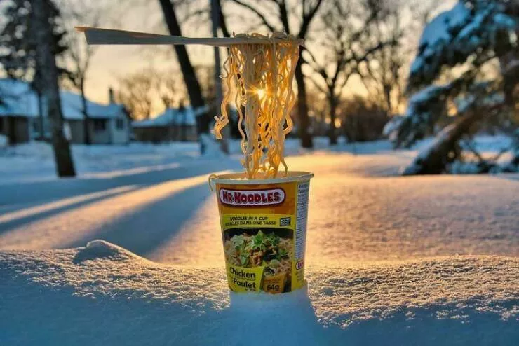 Winter freeze canadians share icy snapshots of winter - #14 -38-degree wind chill in Winnipeg