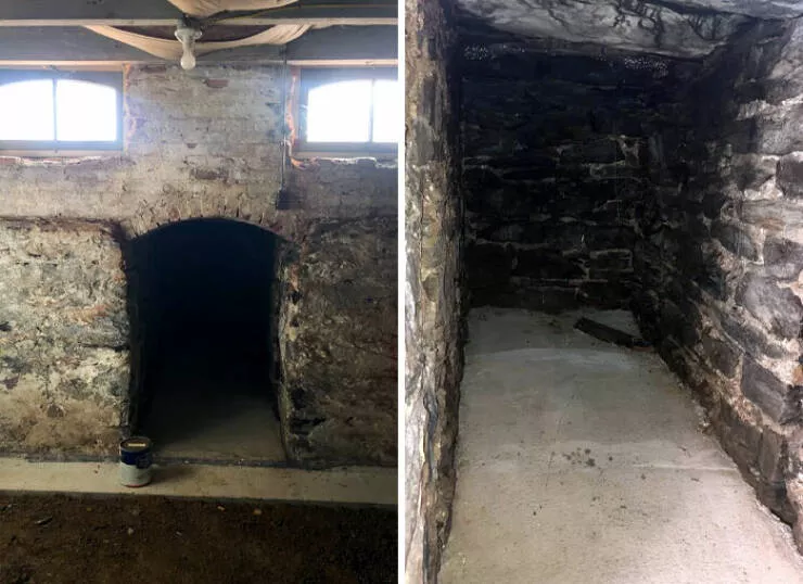 Dcouvertes surprenantes la maison des trsors inattendus qui ont tonn les rsidents - #10 Un tunnel a été découvert dans le sous-sol de notre maison mitoyenne, datant de la construction de la maison entre 1850 et 1874