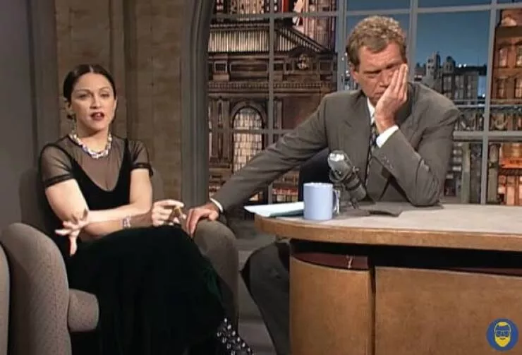 Nostalgic flashbacks unforgettable 90s moments for gen x and elder millennials - #6 Her notorious interview with David Letterman, where she smoked a cigar and liberally used explicit language.