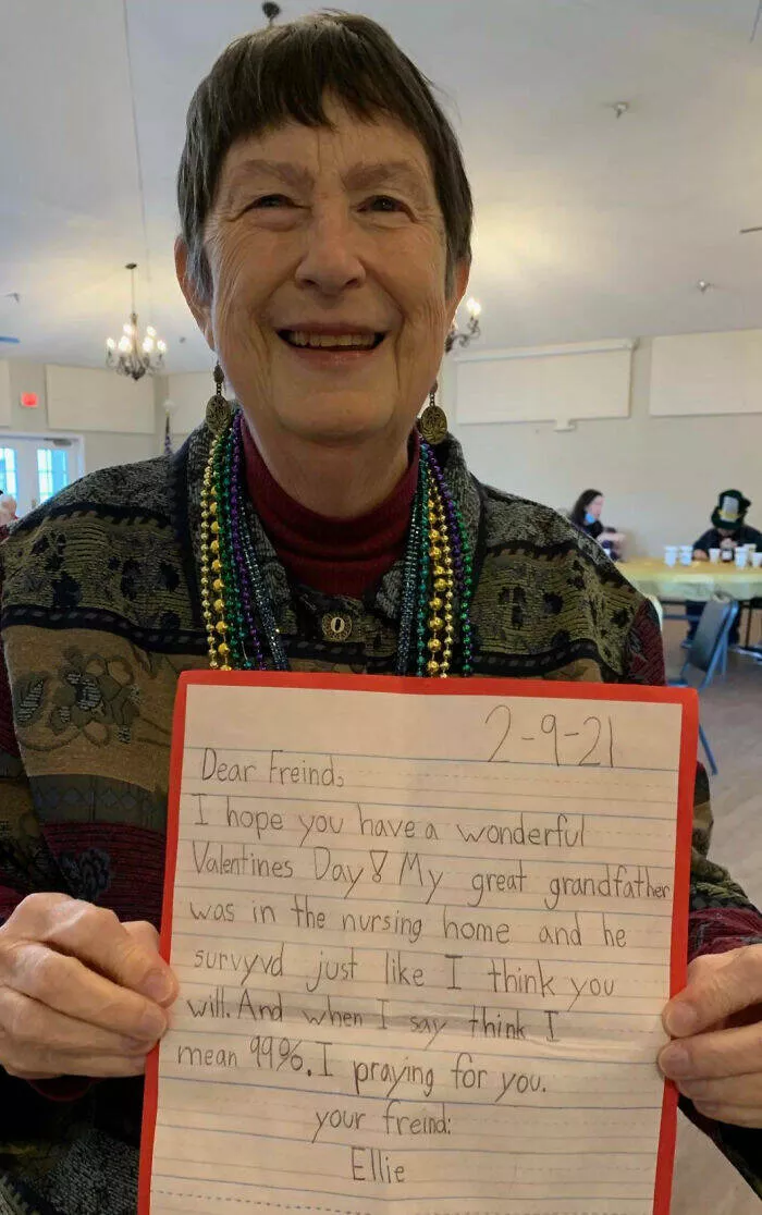 Valentines comedy love and laughter stealing the spotlight - #6 A First-Grade Class Sent Valentine's Day Cards To A Local Nursing Home. The Teacher Forgot To Proofread