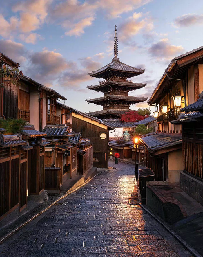 Japan unveiled exploring the uniqueness of a fascinating country - #14 First Light On The Beautiful Streets Of Kyoto, Japan