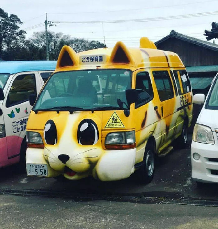 Japan unveiled exploring the uniqueness of a fascinating country - #4 This Catbus For Transporting Japanese Preschoolers