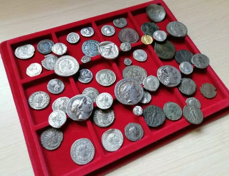 Quirky chronicles the evolution of unexpected obsessions into serious collections - #10 I collect coins, very old coins.