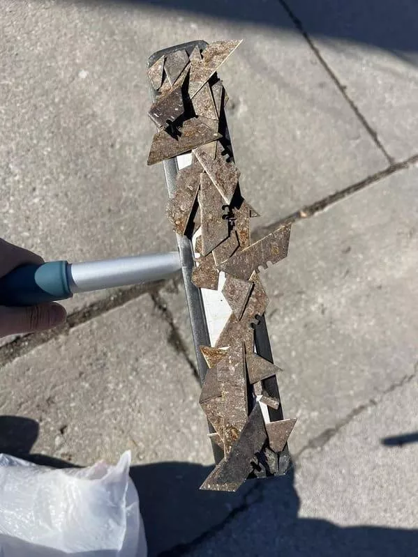 Annoying encounters moments that playfully aggravate - #4 The abundance of rusty razor blades littering the street outside my house.