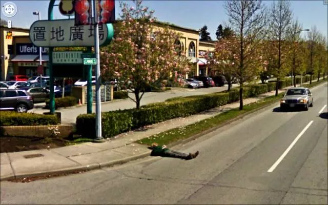 The 32 most wtf moments caught on google street view - #3 