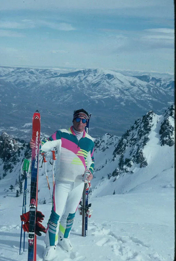 Rtro attitude plonge dans le monde du style lancienne - #5 Tenue de course de ski en 1987. J'étais l'homme ! (ou pas)