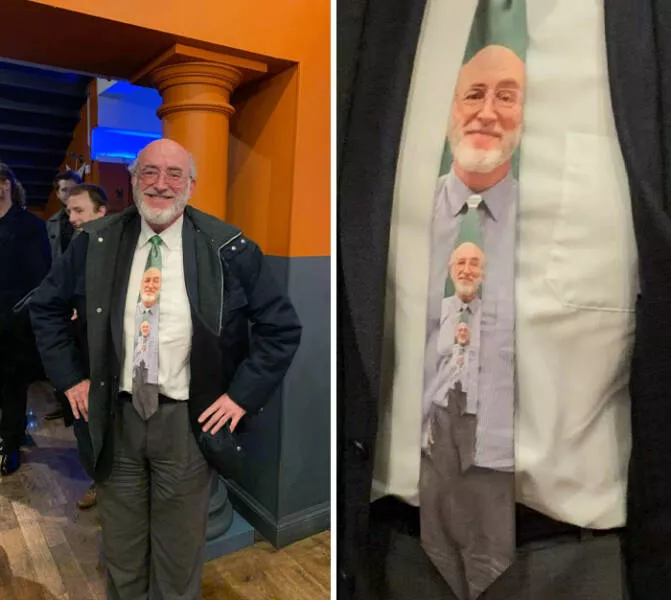 Laughing lessons teachers who mastered humor and lifted spirits - #18 My Math Lecturer Is Wearing A Tie With An Infinite Version Of Himself