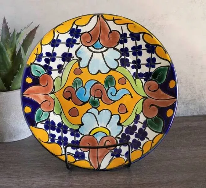 Rediscovering 90s nostalgia treasures from every millennials childhood home - #10 Decorative Mexican folk art or Southwest plates solely for display in the dining room