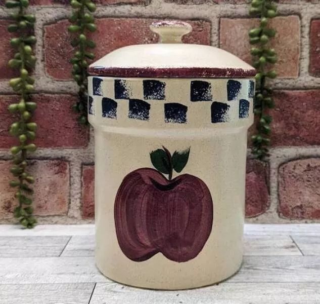 Rediscovering 90s nostalgia treasures from every millennials childhood home - #7 Matching country apple canisters on kitchen counters to complement the theme