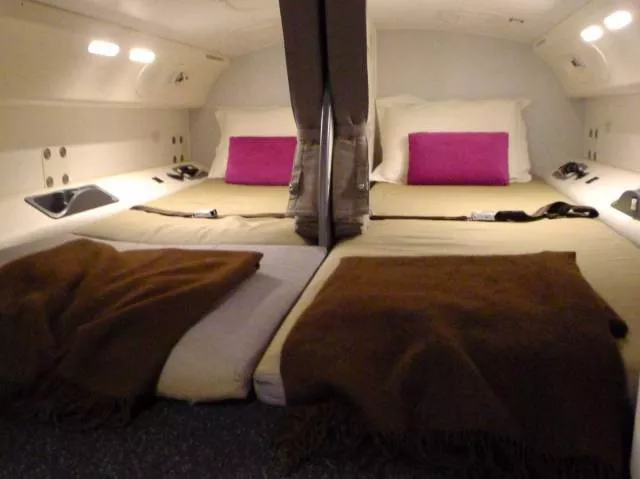 Secret places on a plane where pilots and flight attendants can rest and relax - #8 