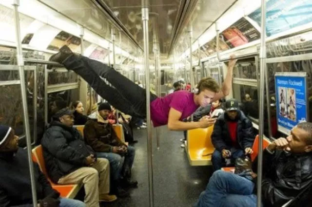 The strangest people in the subway - #11 