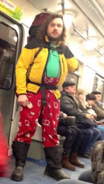 The strangest people in the subway - #2 