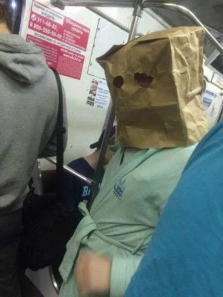 The strangest people in the subway - #23 