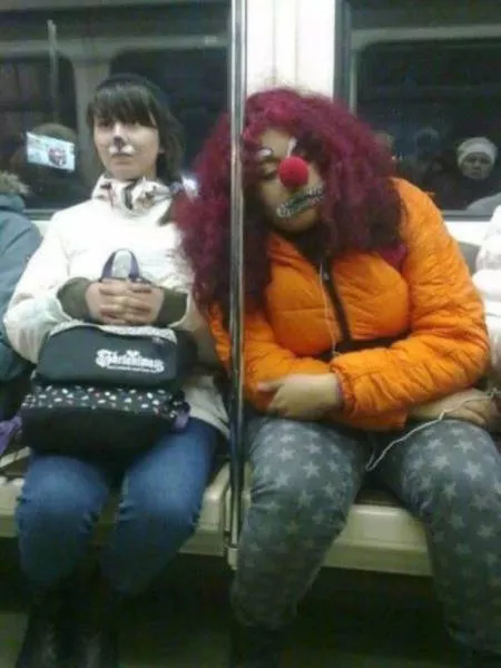 The strangest people in the subway - #25 
