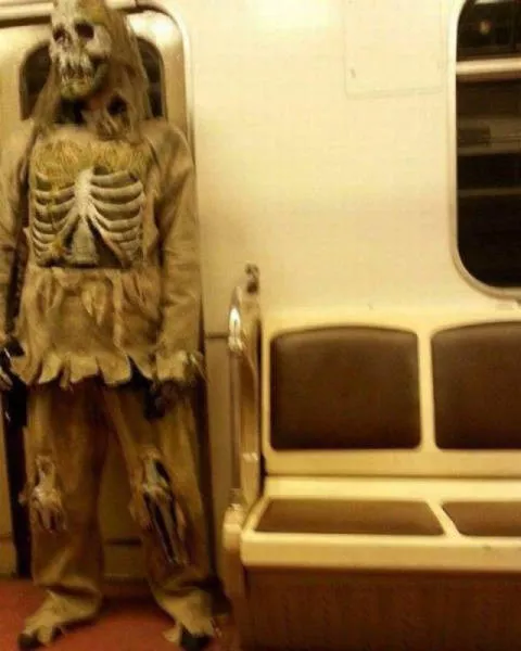 The strangest people in the subway - #27 
