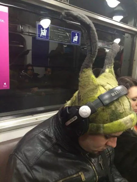 The strangest people in the subway - #3 