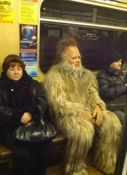 The strangest people in the subway - #30 