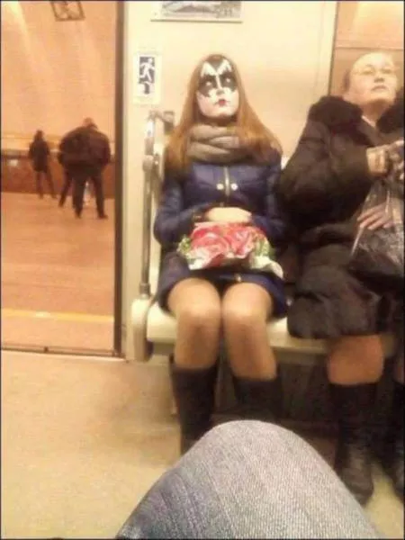 The strangest people in the subway - #36 