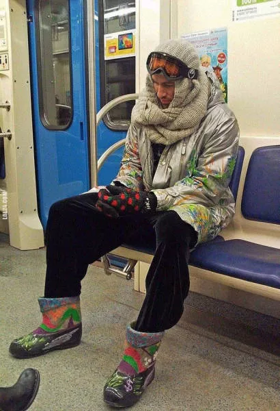 The strangest people in the subway - #5 