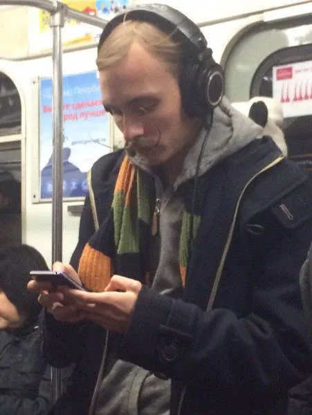 The strangest people in the subway - #7 