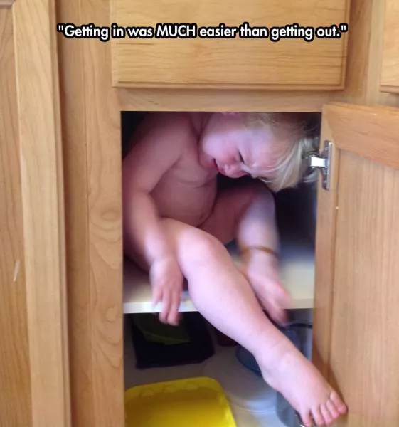 40 kids get stuck in some strangest places - #35 