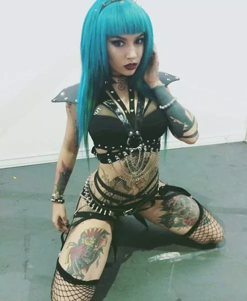 Sexy girls with hot tattoos - #7 