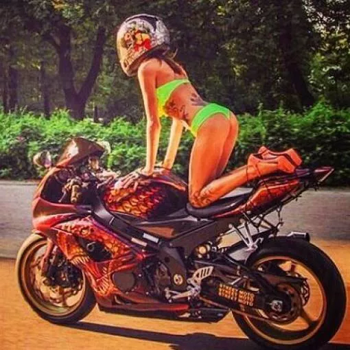 See the result of the combination bike sexy girls - #28 