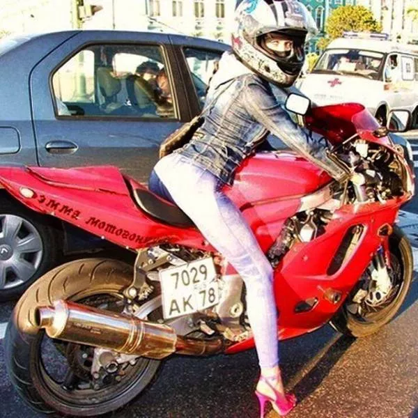 See the result of the combination bike sexy girls - #34 