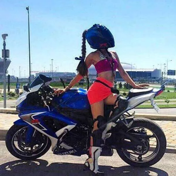 See the result of the combination bike sexy girls - #6 