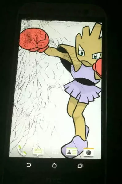 How make your cracked phone screen look cool - #15 