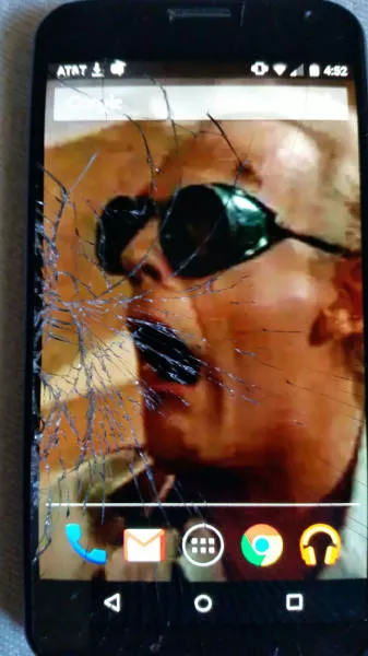 How make your cracked phone screen look cool - #17 