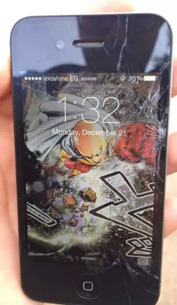 How make your cracked phone screen look cool - #18 