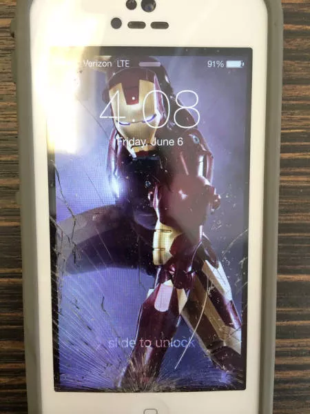 How make your cracked phone screen look cool - #6 