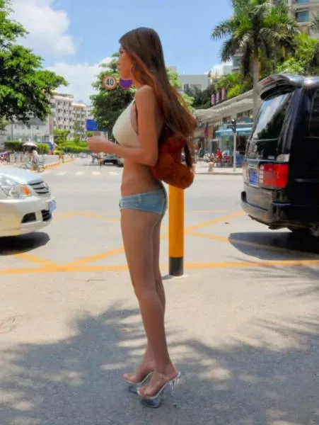 She earns money by walking half naked - #20 