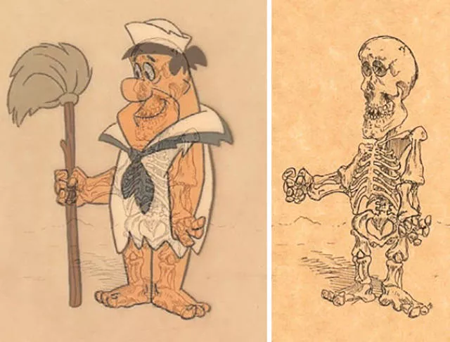 Discover the skeletons of our heroes childhood 