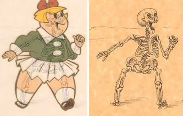 Decouvrez les squelettes des hros de notre enfance - #20 