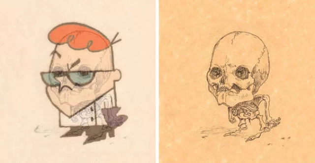 Discover the skeletons of our heroes childhood  - #6 