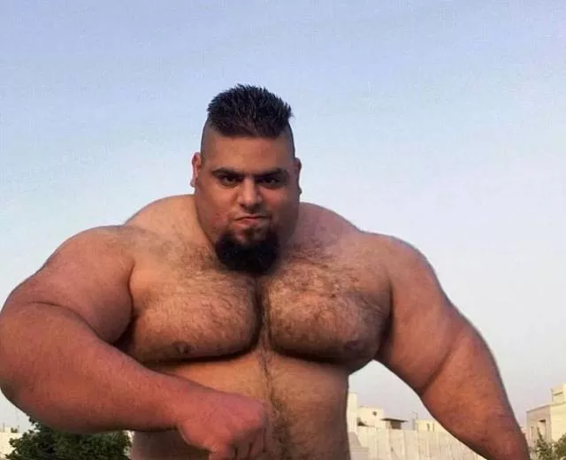 Real life iranian hulk