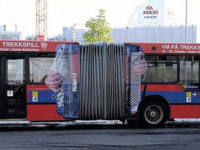 Top 25 creative bus advertising - #1 