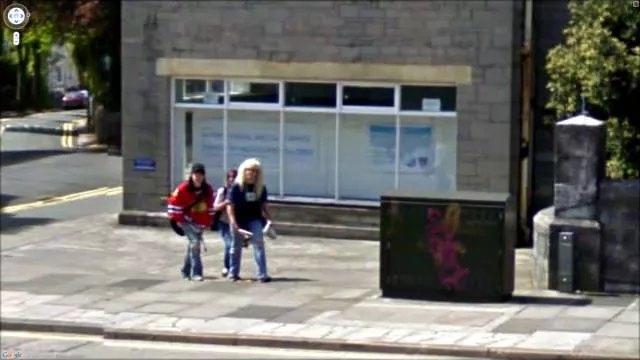 The best moments taken by google street view - #10 