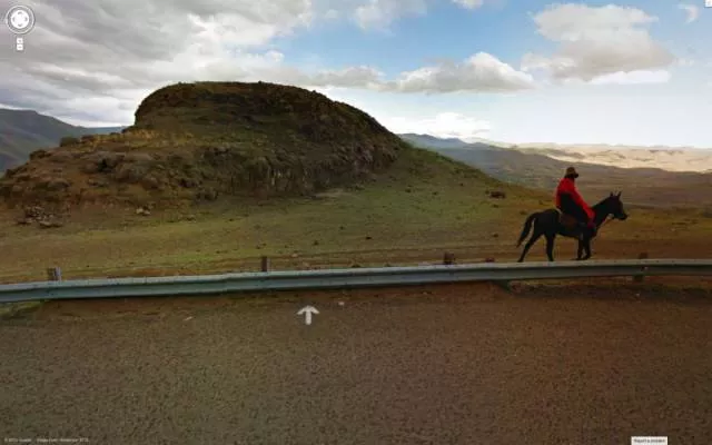 The best moments taken by google street view - #12 