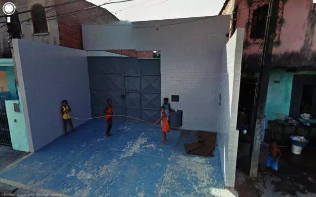 The best moments taken by google street view - #14 
