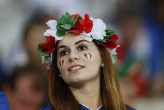 Most sexiest female football fans