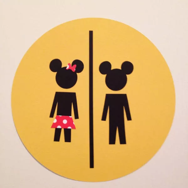 Creative restroom signs - #29 